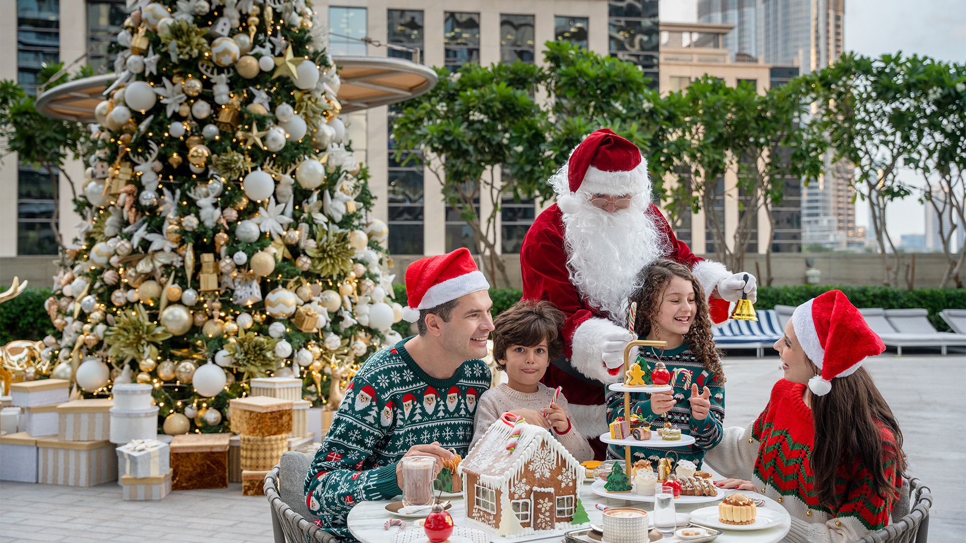 Festive Afternoon Tea at Address Sky View